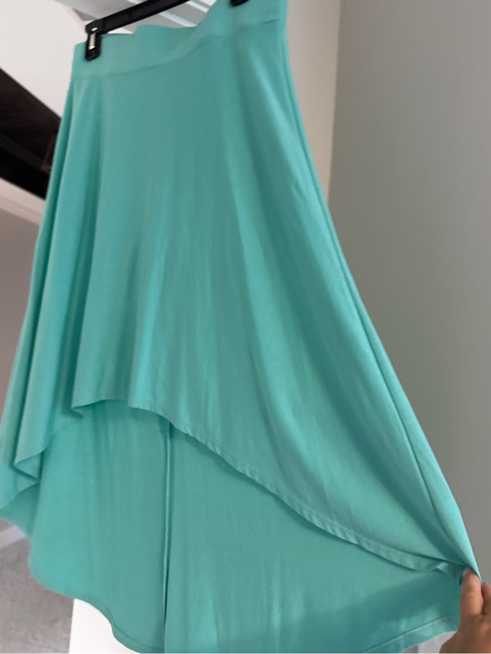 Massimo High-Low Turquoise Skirt